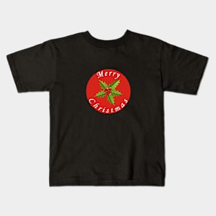 merry christmas new design red t shirt Kids T-Shirt